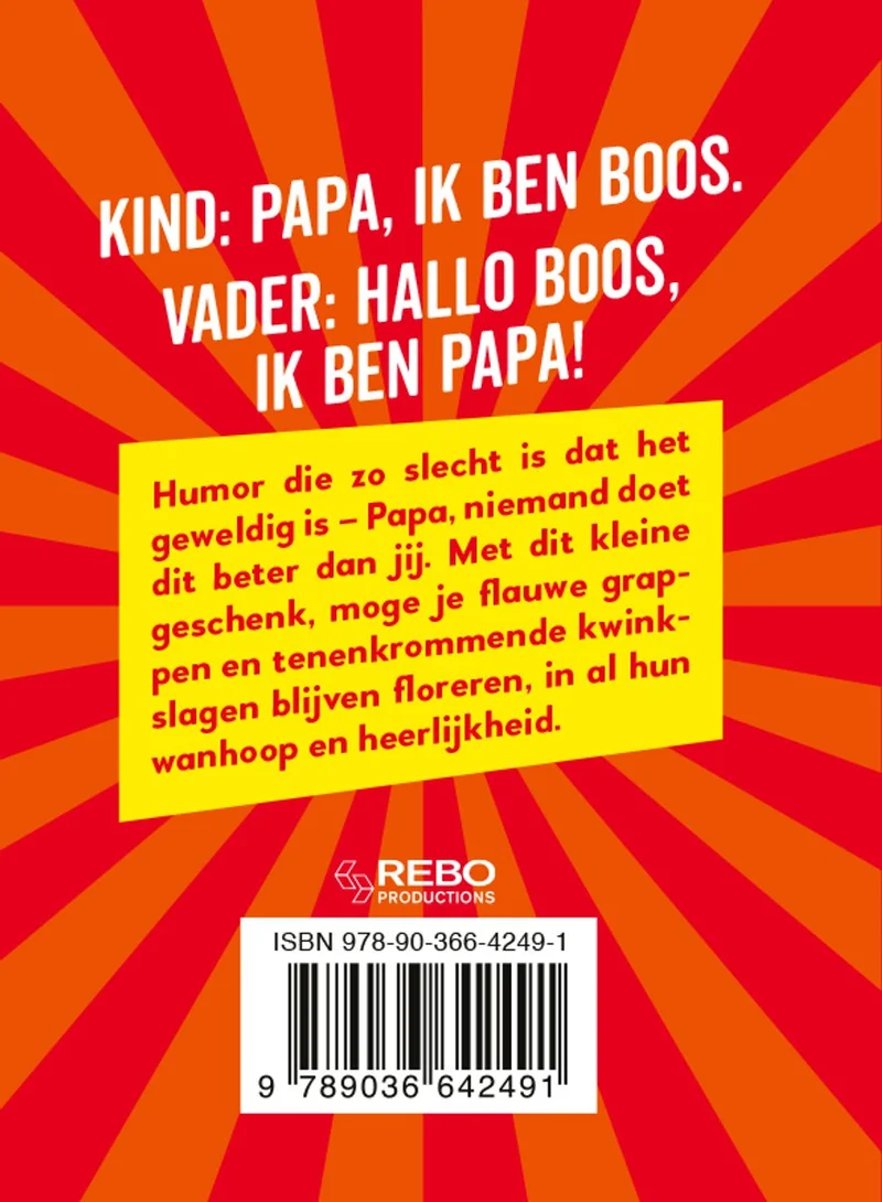 😂 Dad Jokes Boek – Het Ultieme Cadeau voor de Grappenmaker