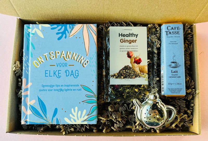 Brievenbus cadeau Ontspanning – luxe cadeaubox per post