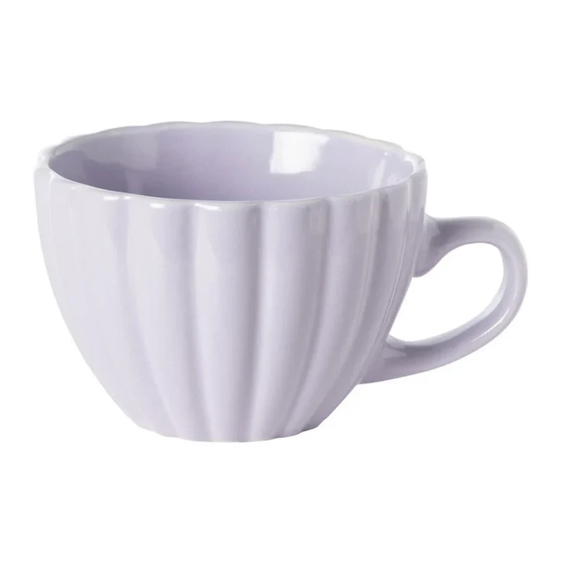 Lila Mok Geschulpt – Elegante Geschulpte Koffiemok | The Prezzent