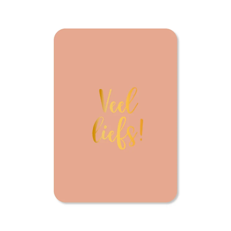 Veel liefs