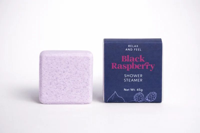 Black Raspberry Douche Steamer – Luxe Shower Steamer met Zoete Bessen Geur