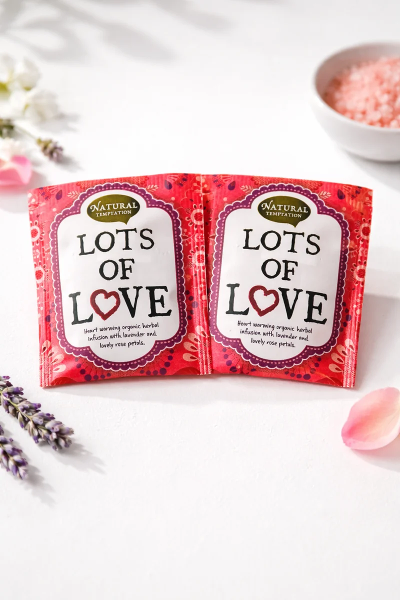 Lots of Love Thee – Set van 2 Zakjes | Liefdevolle Thee voor Elke Gelegenheid