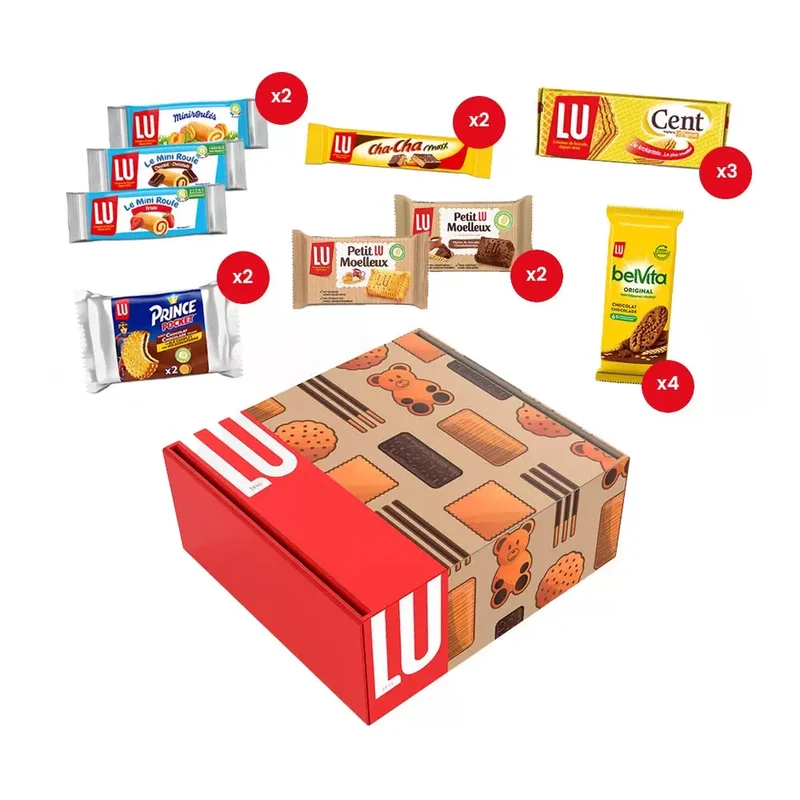 LU Festival koekjesdoos - gevarieerde koekjesmix - 745g