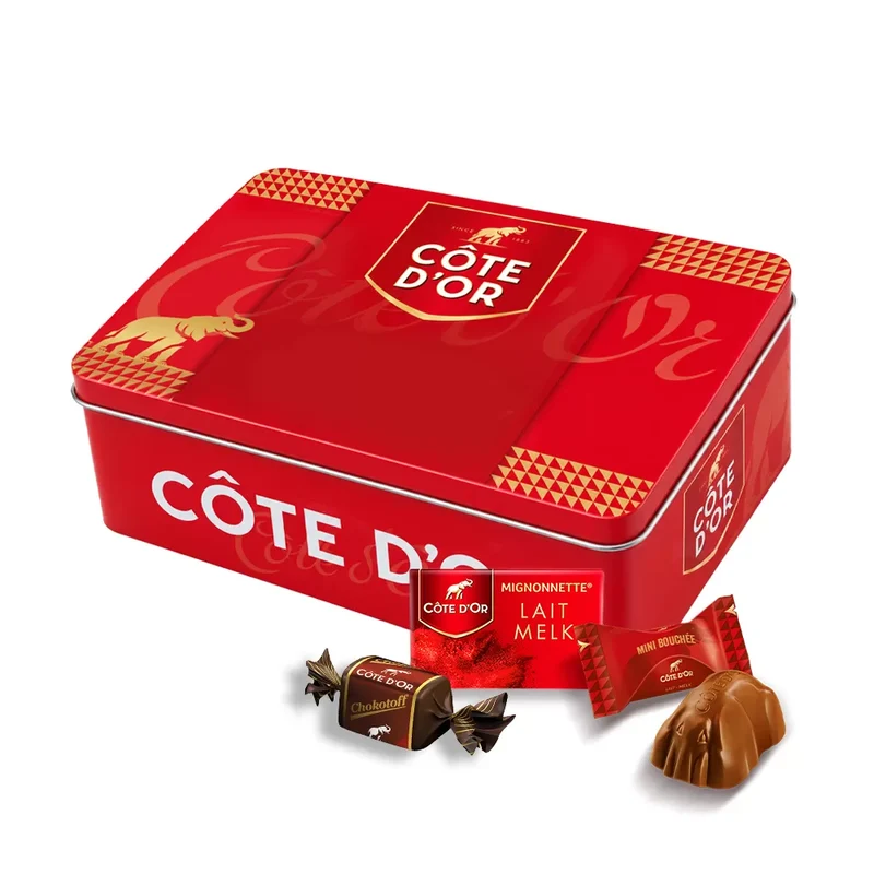 The best of Côte d'Or Collection box - Mini Bouchée, Mignonnette Melk & Chokotoff - 600g