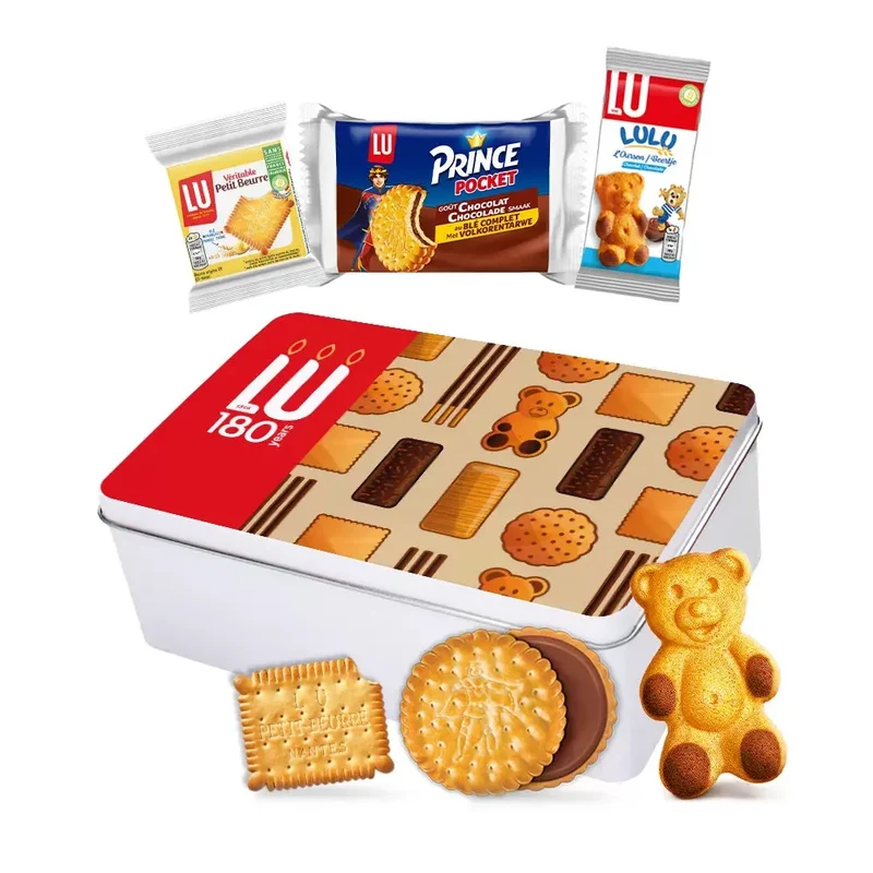 LU koekjesmix 180 jaar jubileum collection box - 375g