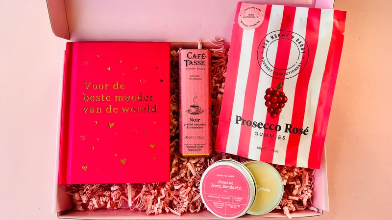 Moederdag Brievenbus Cadeau – Cadeauboekje Beste Moeder & Luxe Verwenpakket