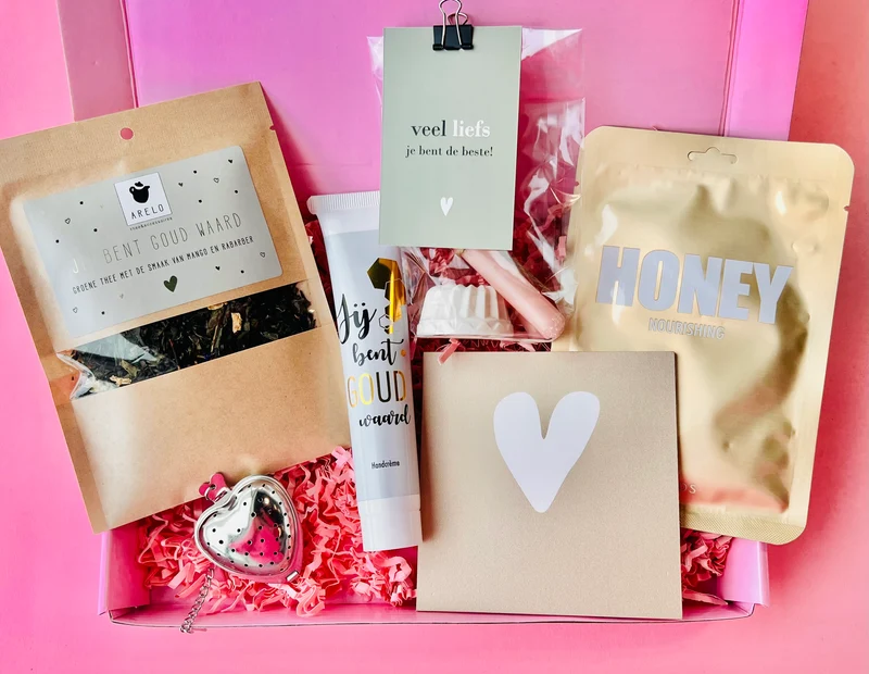 Jij bent goud waard brievenbuscadeau 💛 | Luxe cadeau met betekenis