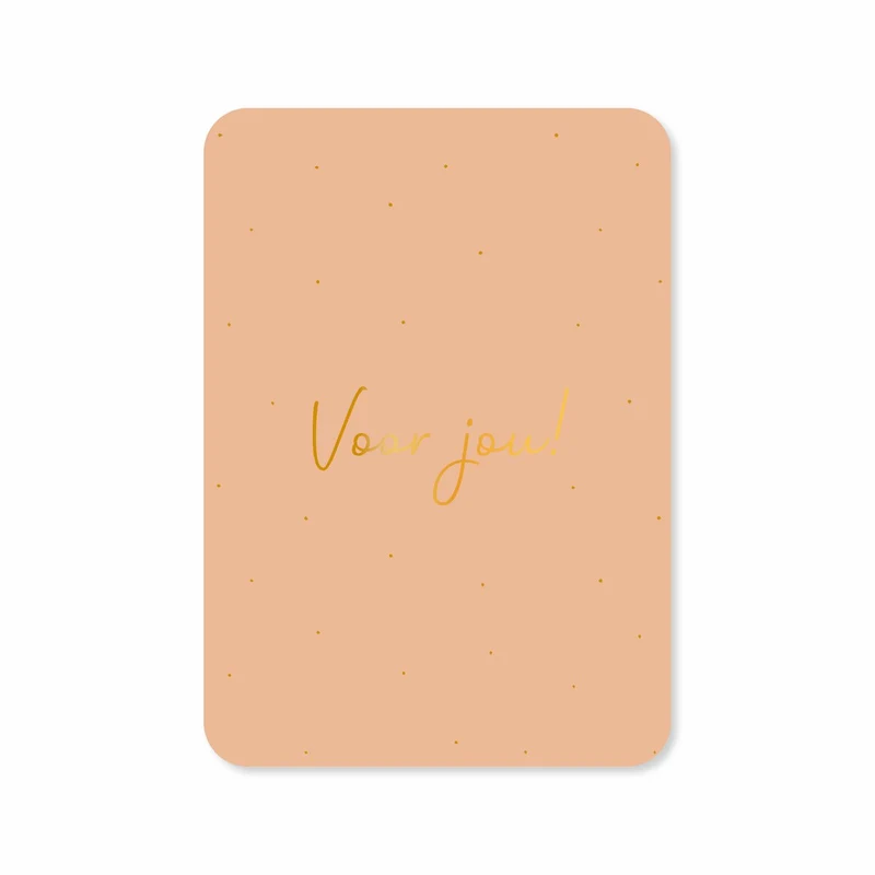 Voor jou