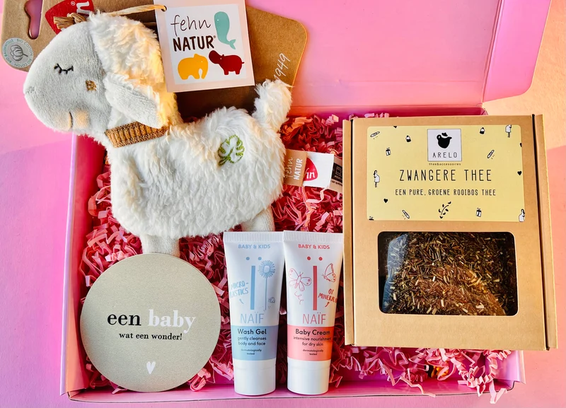 Zwanger Brievenbuscadeau | Verwenpakket voor Aanstaande Mama | Zwangerschap Cadeaubox | The Prezzent