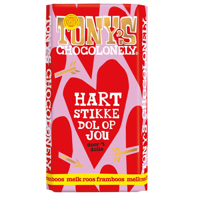 Tony’s Chocolonely – Hartstikke Dol op Jou Chocoladereep