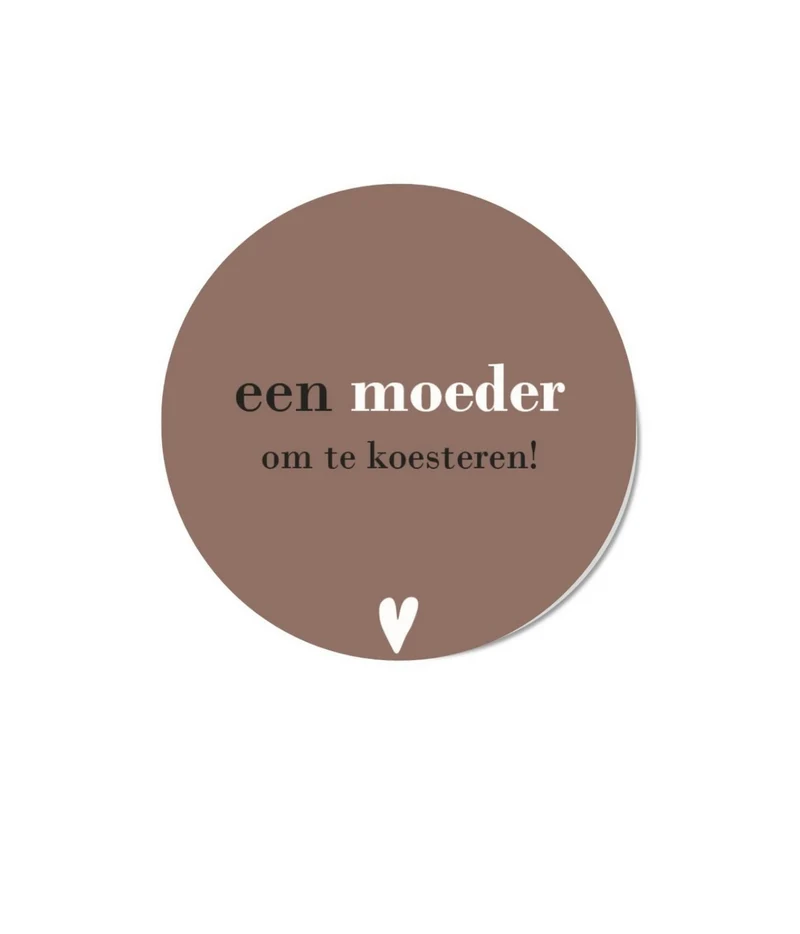 Forex decoratie met tekst “Een moeder om te koesteren”