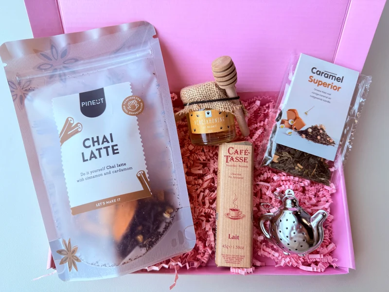 Verwen Box Cadeaubox met Chai Latte, Thee & Fudge