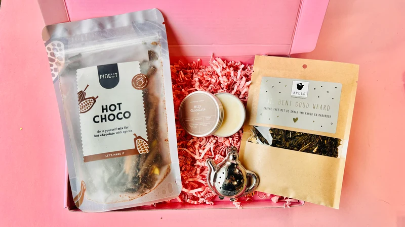 Cadeaubox – Warme Chocolade & Gouden Momenten