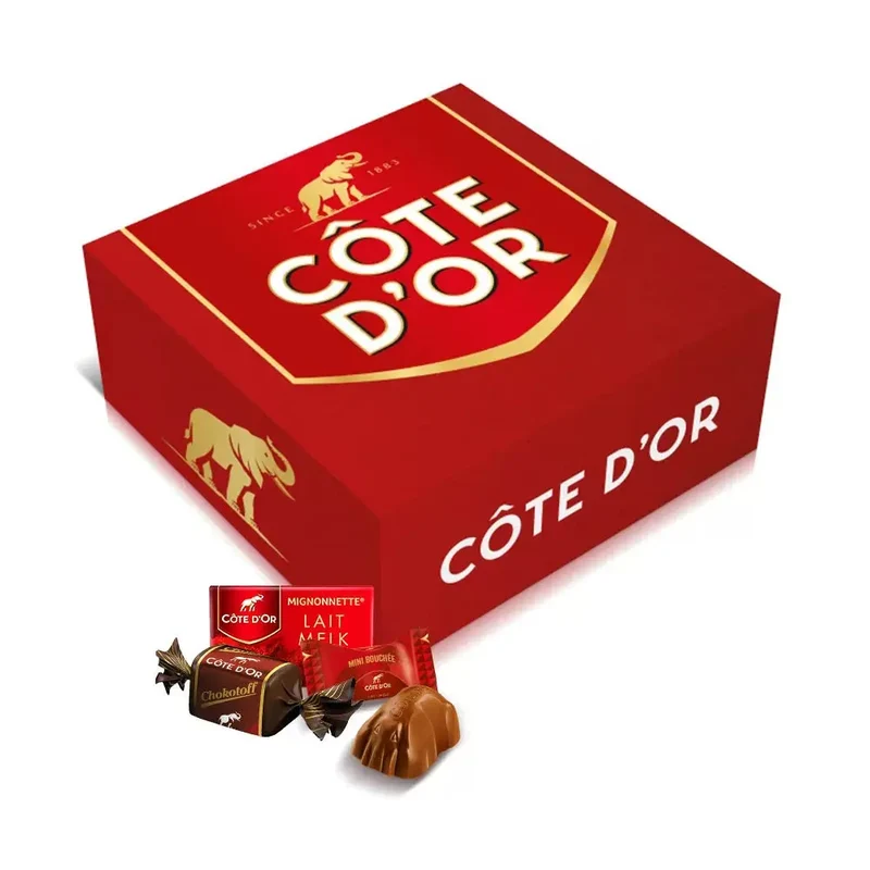 Côte d’Or Best of Collection Box chocolademix - Mini Bouchée, Mignonnette Melk & Chokotoff - 1000g