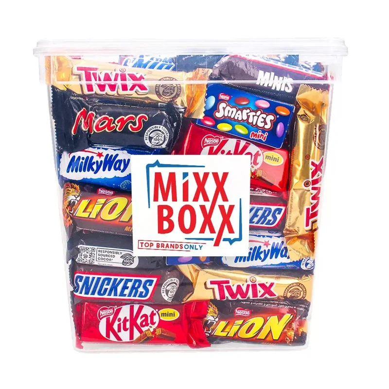 Chocoladeassortiment mini's - Smarties, Lion, KitKat, Mars, Snickers, Twix, Milkyway - 2025g