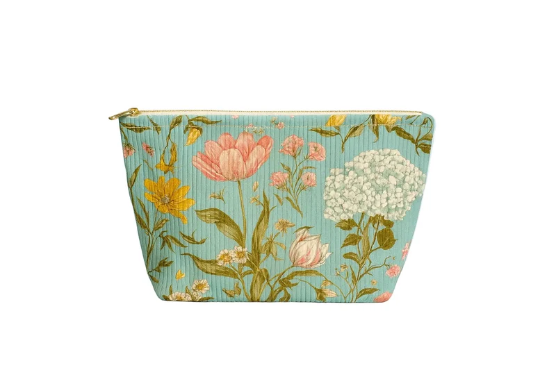Make-up Tas – Vrolijke Bloemen | Kleurrijke Toilettas voor Dagelijks Gebruik