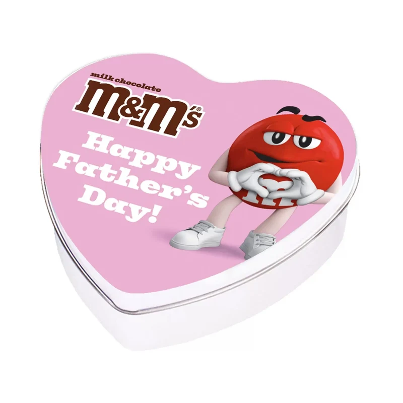 M&M's geschenkdoos hartje 'Happy Father's Day!' - choc - 90g