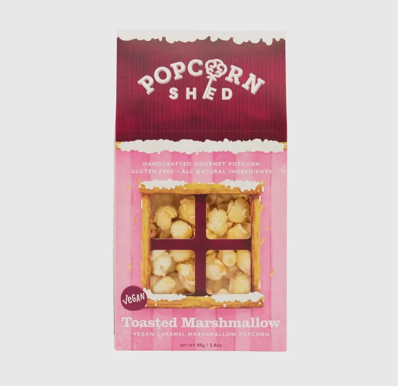 Popcorn Shed – Toasted Marshmallow Popcorn | Romig, Zoet & Licht Geroosterd