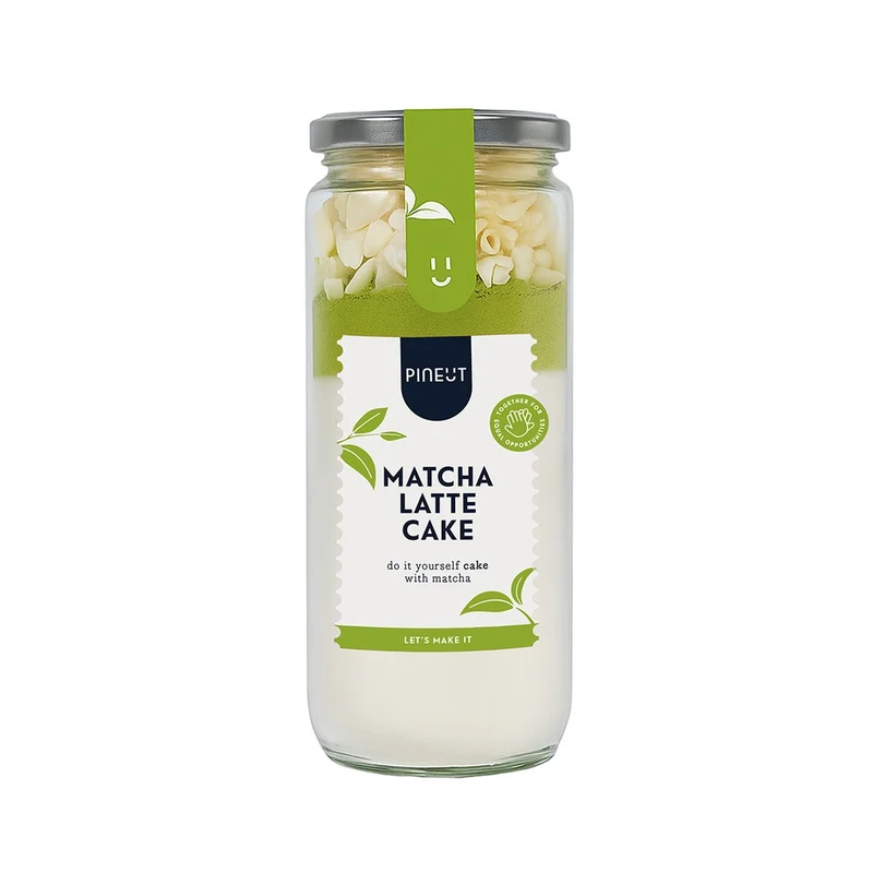 Pineut Matcha Latte Cake – Luchtige Cake met Japanse Matcha