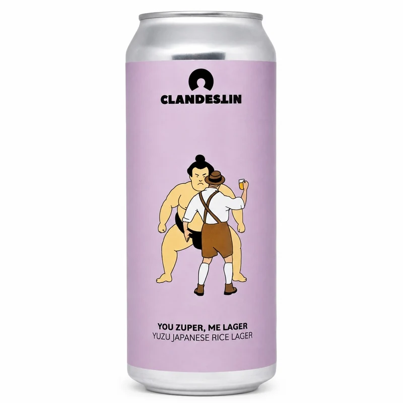 Clandestin You Zuper, Me Lager | Rice Lager
