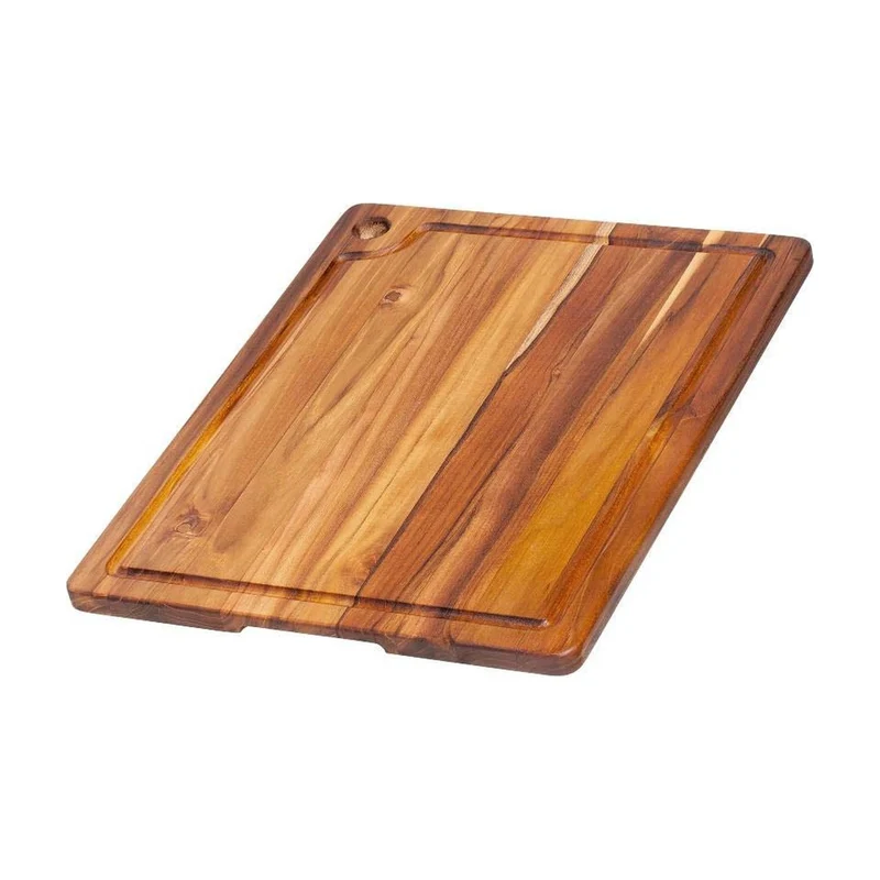 Teakhaus Snijplank met Sapgeul - 46 x 35,5 x 1,9 cm