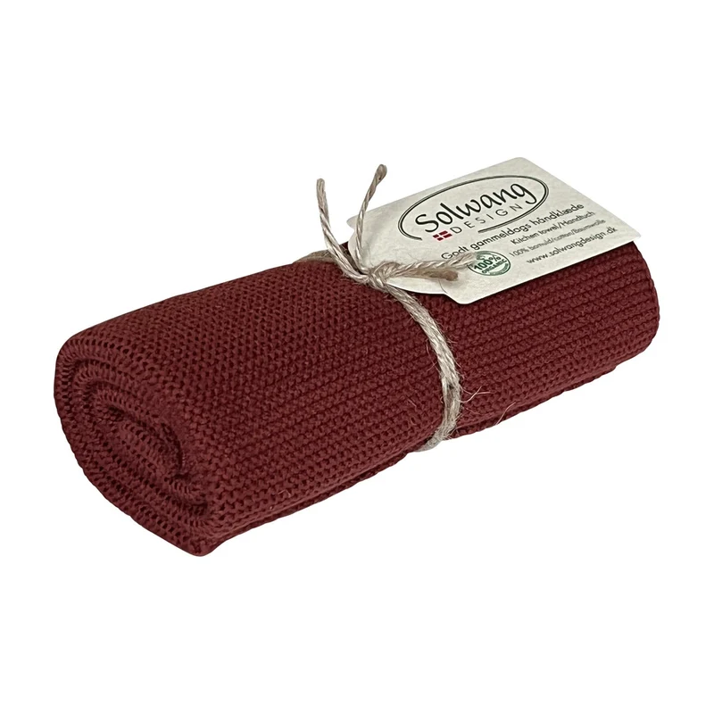 Solwang Design Keukendoek - Donkerrood