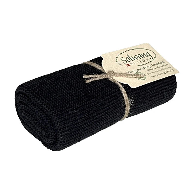 Solwang Design Keukendoek - Zwart