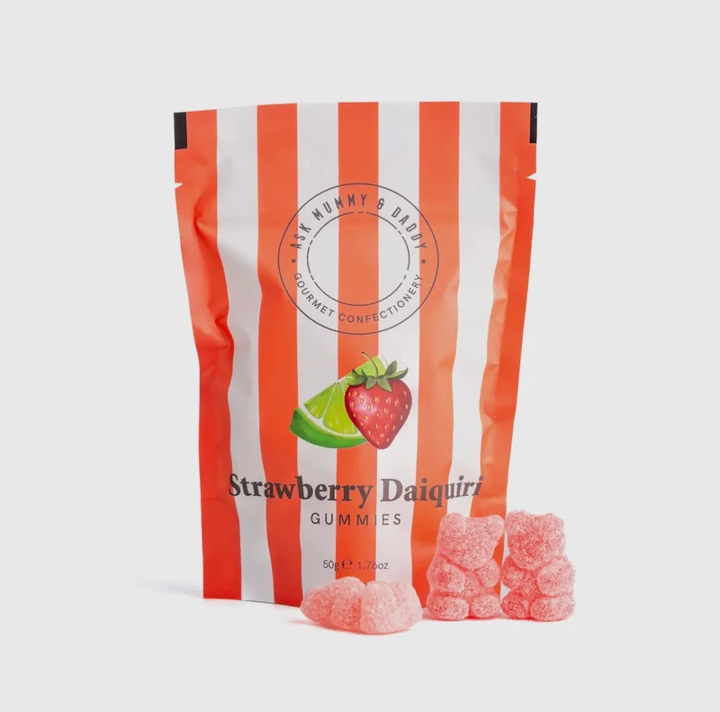Strawberry Daiquiri Gummies – Fruitige Snoepjes met Cocktail Twist