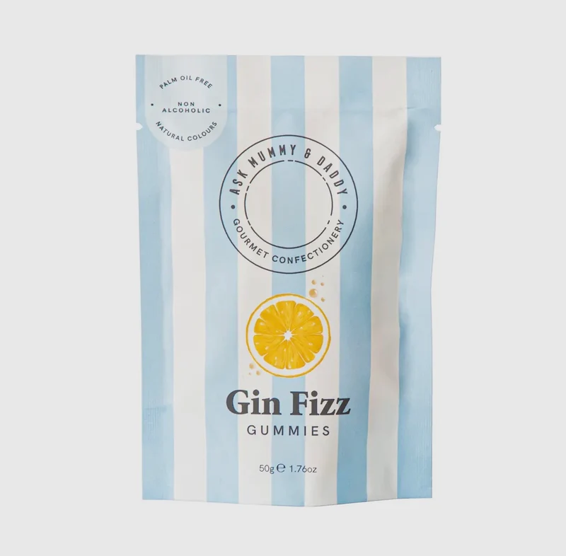 Gin Fizz Gummies – Luxe Cocktail Snoepjes