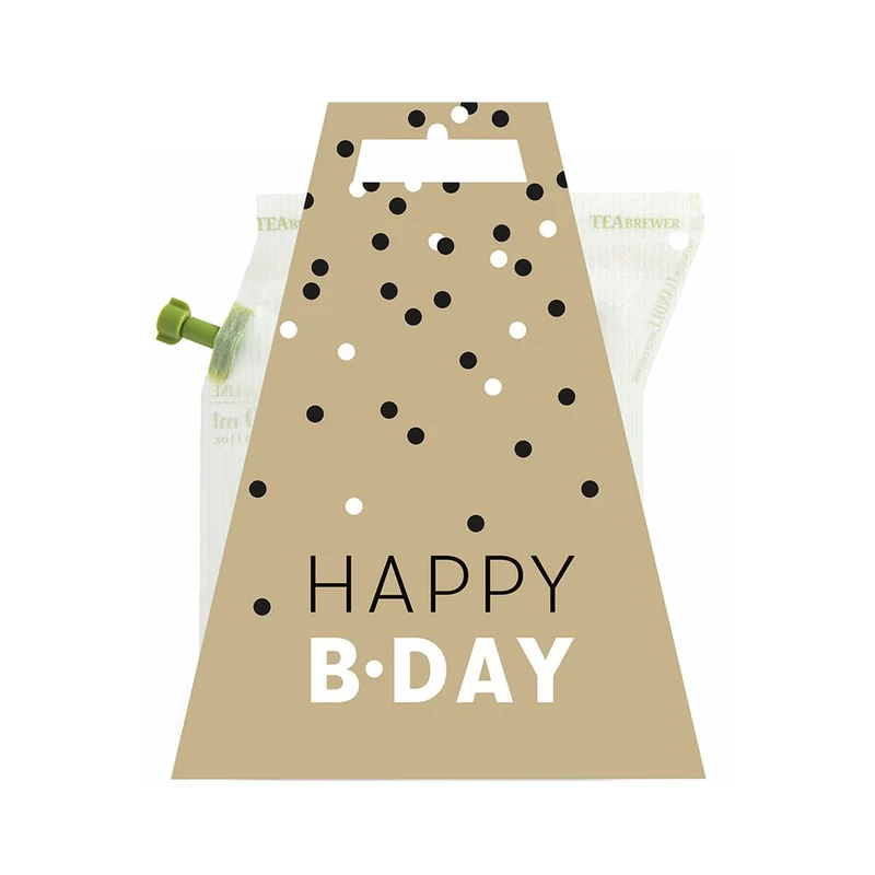 Happy B-Day Tea Brewer – Feestelijke Thee Verwennerij voor Elke Verjaardag