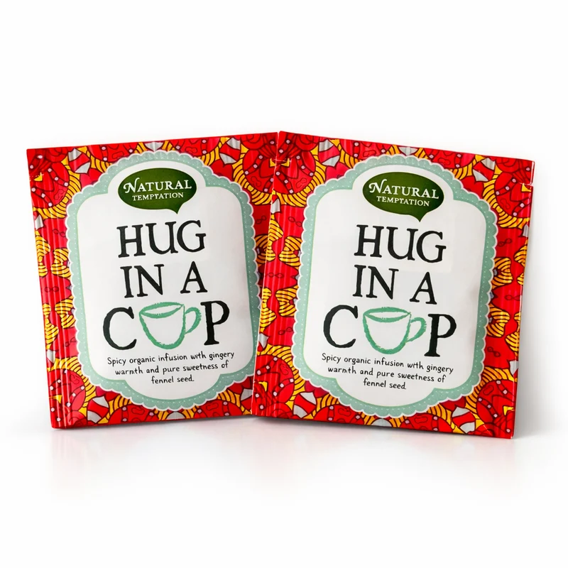 Hug in a Cup Tea – Set van 2 Zakjes | Warm & Lief Theecadeautje
