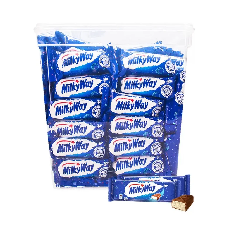 Milky Way Mini Party Pack - mini chocolade grootverpakking - 1650g