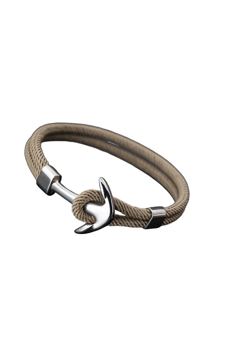 Heren Armband – Taupe | Stijlvolle en Stoere Armband voor Mannen