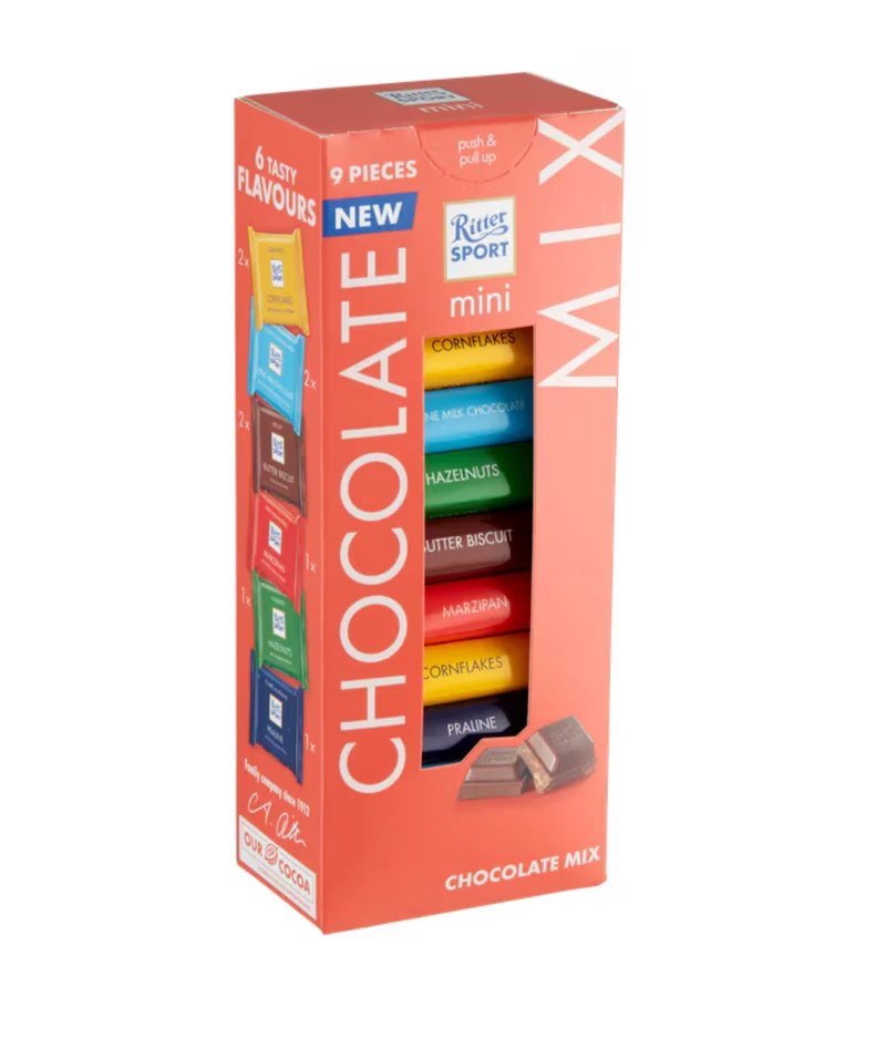 Ritter Sport Mini’s – Assorti Mini Chocoladereepjes