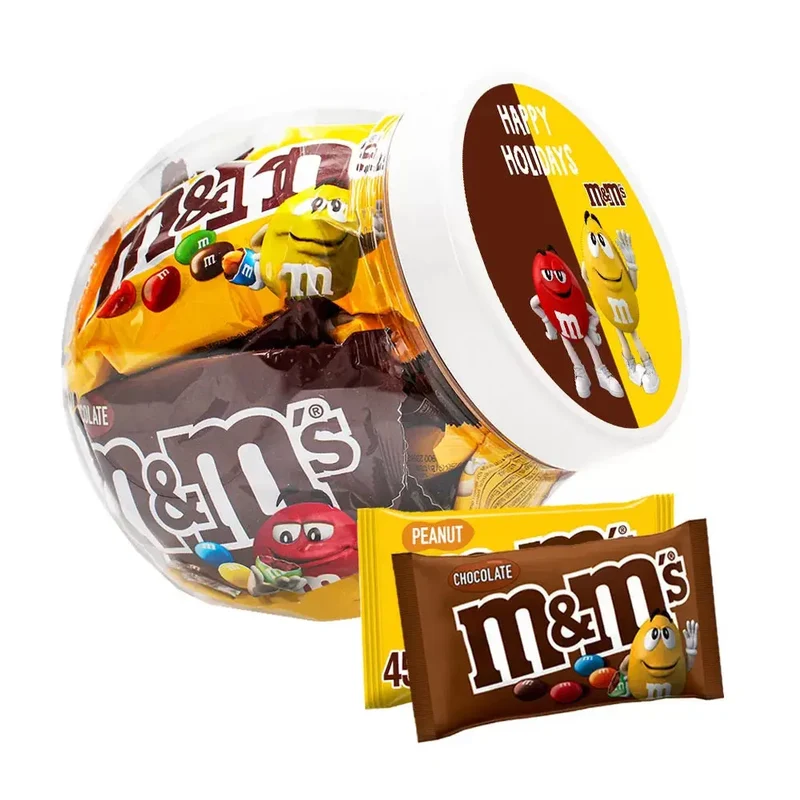 M&M's Choco & Peanut Mix - "Happy Holidays" - 450g