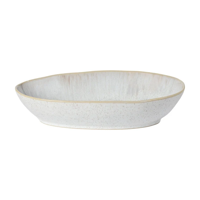 Costa Nova Eivissa Ovale Schaal Diep Sand Beige - 32 cm