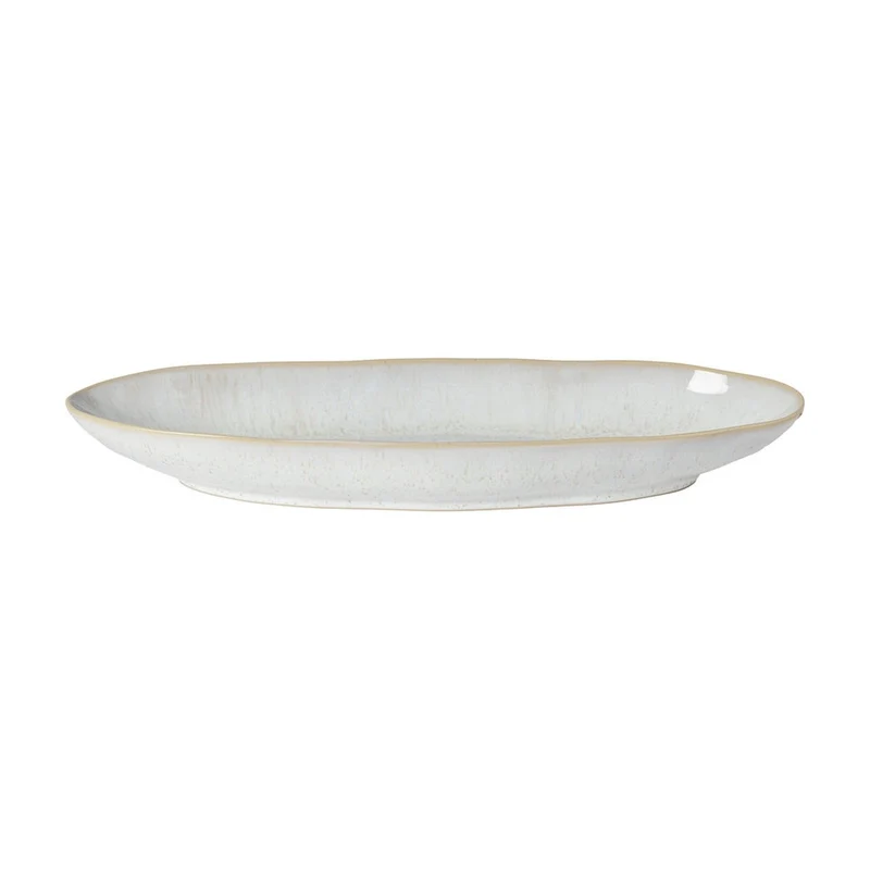 Costa Nova Eivissa Ovale Schaal Laag Sand Beige - 33 cm