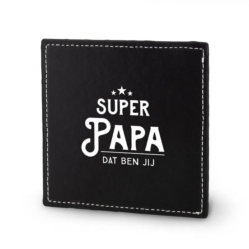 Onderzetter - Super Papa
