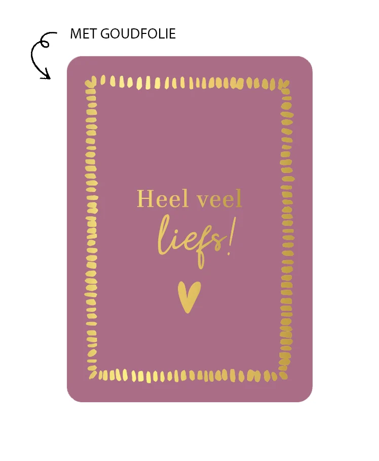 Kaart Heel Veel Liefs