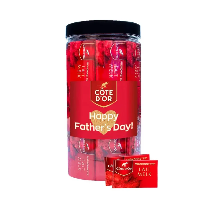 Côte d'Or Mignonnette Melk "Happy Father's Day!" - Vaderdag cadeau - 750g
