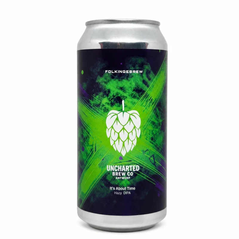 Folkingebrew X Uncharted Brew Co. It's About Time | DIPA
