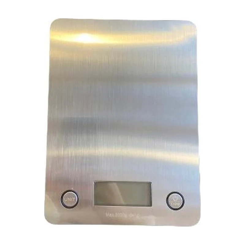 Culi1 Elektronische Keukenweegschaal RVS/Zwart - 5 kilo