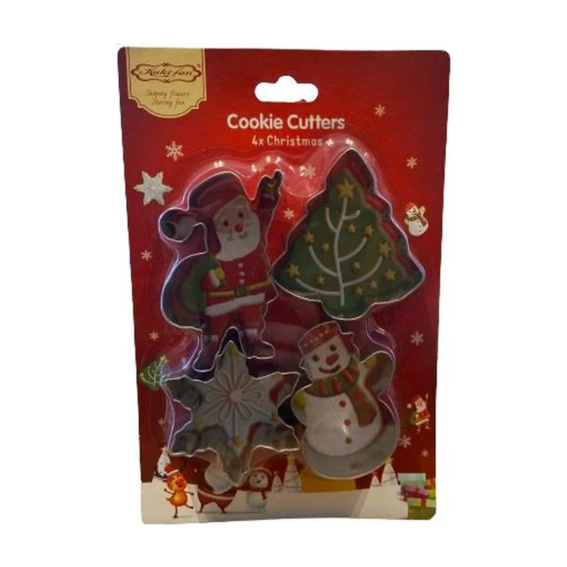 Culi1 Uitstekers Kerst 4-delig