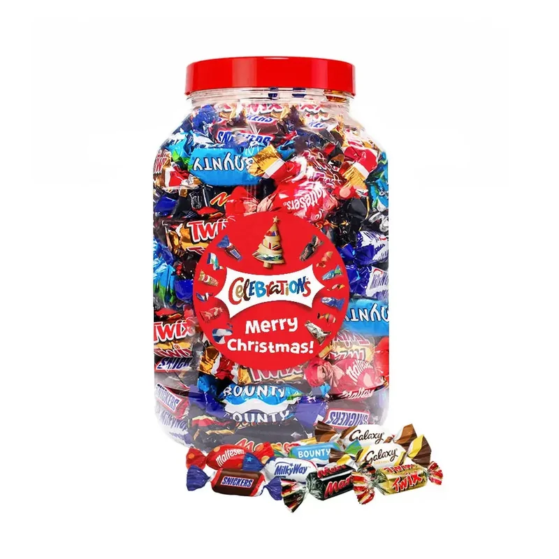 Mars Celebrations chocolademix "Merry Christmas" - kerstcadeau - 1200g