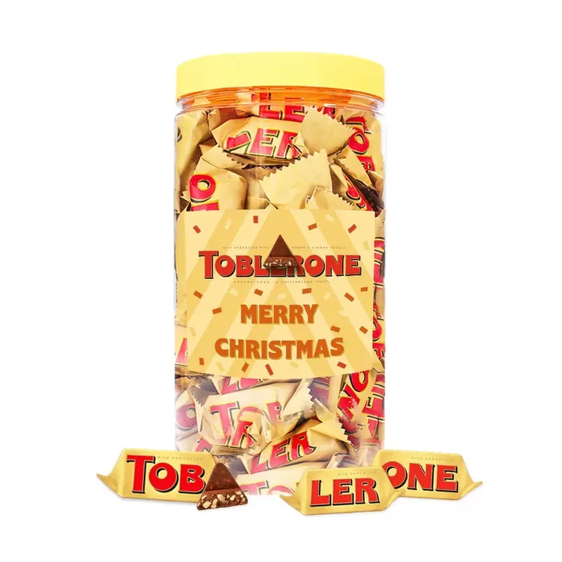 Toblerone Tiny "Merry Christmas" - chocolade kerstcadeau - 500g