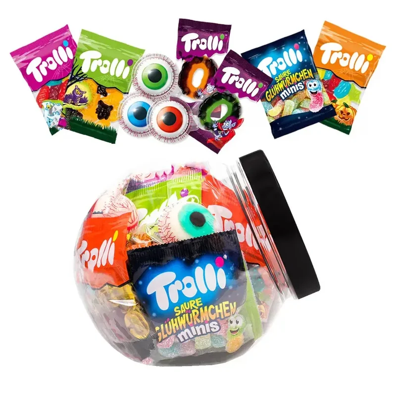 Trolli Halloween snoepmix "Happy Halloween" - 19 mini-zakjes - 360g