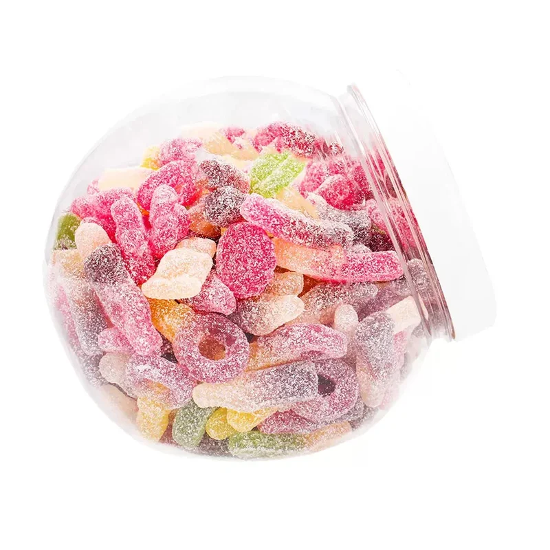 Les Folies de Lowie® Sour Mix - zure snoepmix in snoeppot - 900g