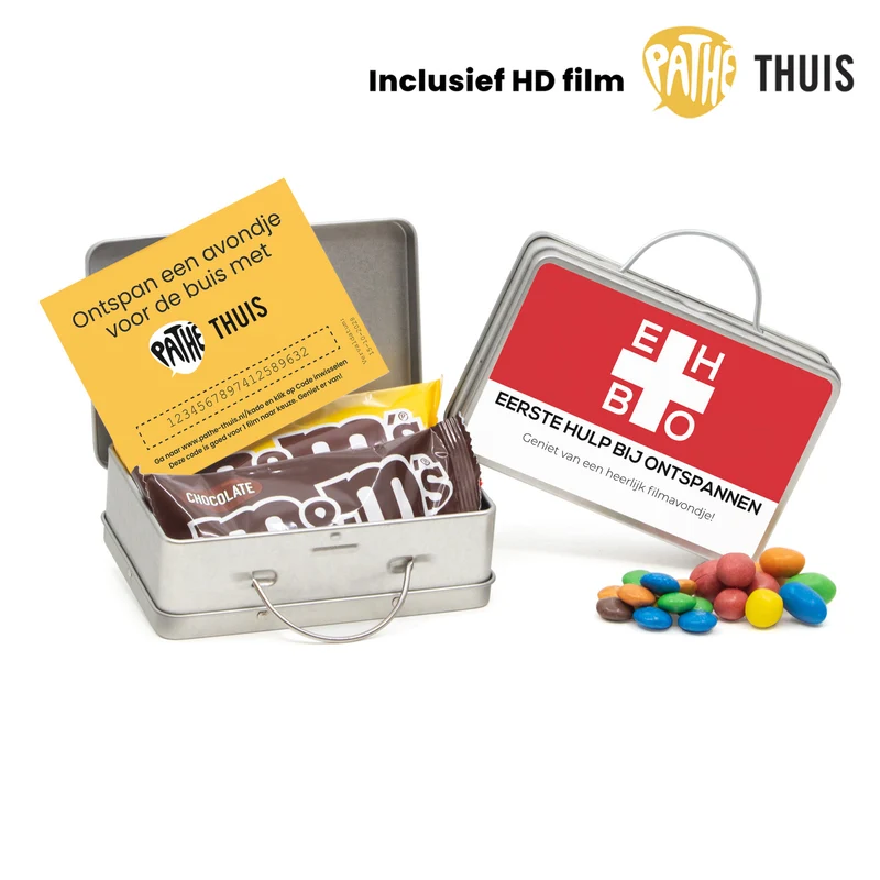 Koffertje voor avondje thuisbioscoop Pathé Thuis - Snel