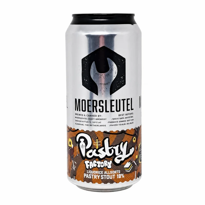 Moersleutel Pastry Factory Liquorice All Sorts | Pastry Stout