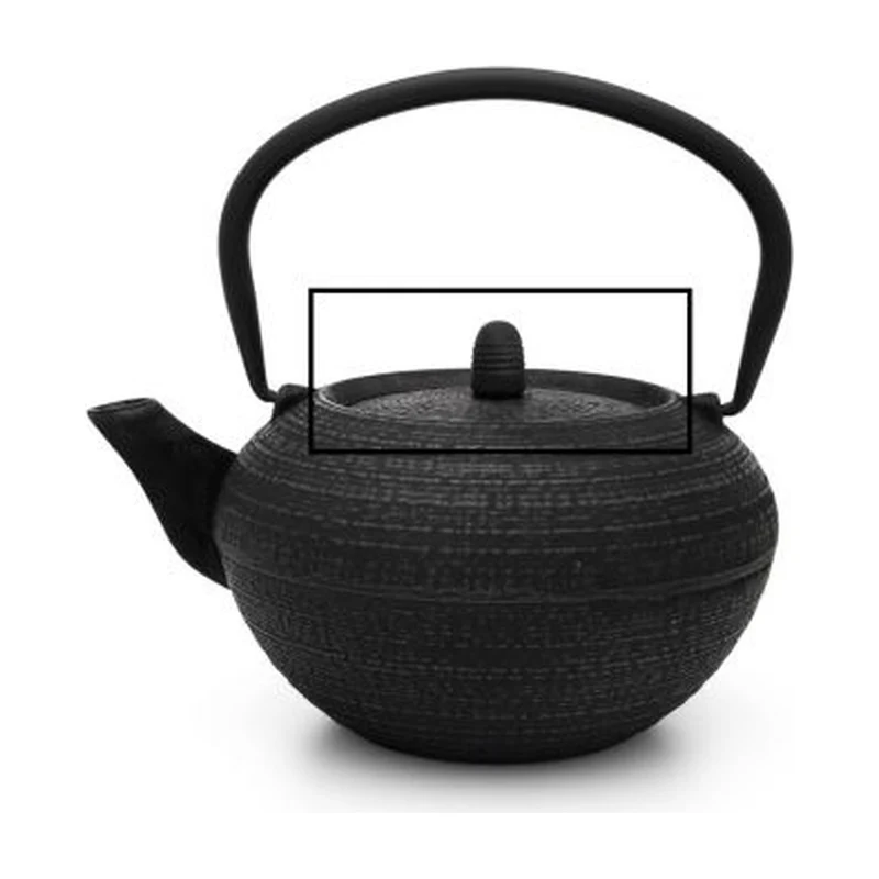 Bredemeijer Theepot Gietijzer Tibet Zwart - 1,2 liter